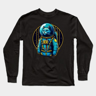 Astronaut cat Long Sleeve T-Shirt